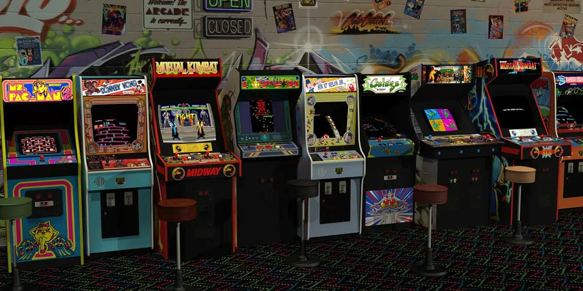 Qué es una maquina arcade