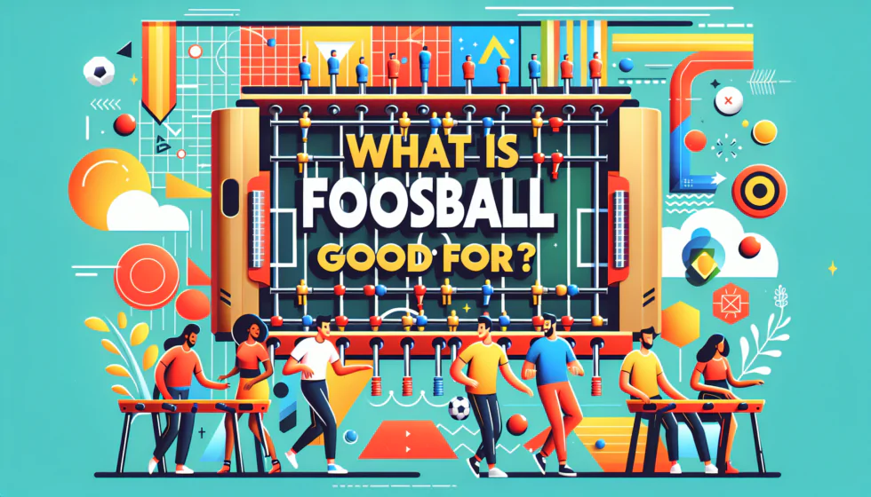 Jugando futbolín: ¿Para qué sirve?