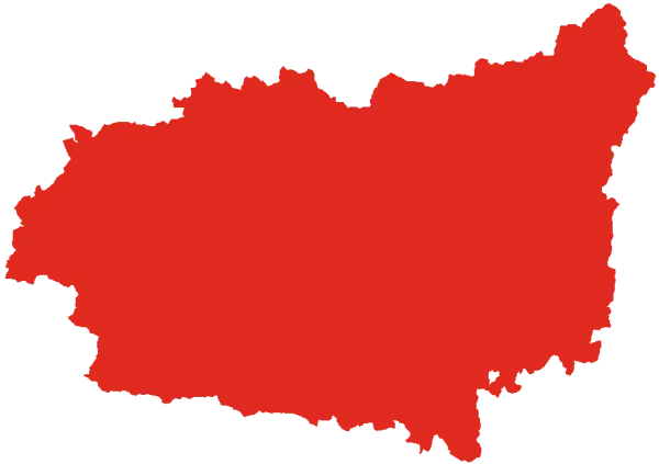 Mapa León Mapa de la provincia de Salamanca.